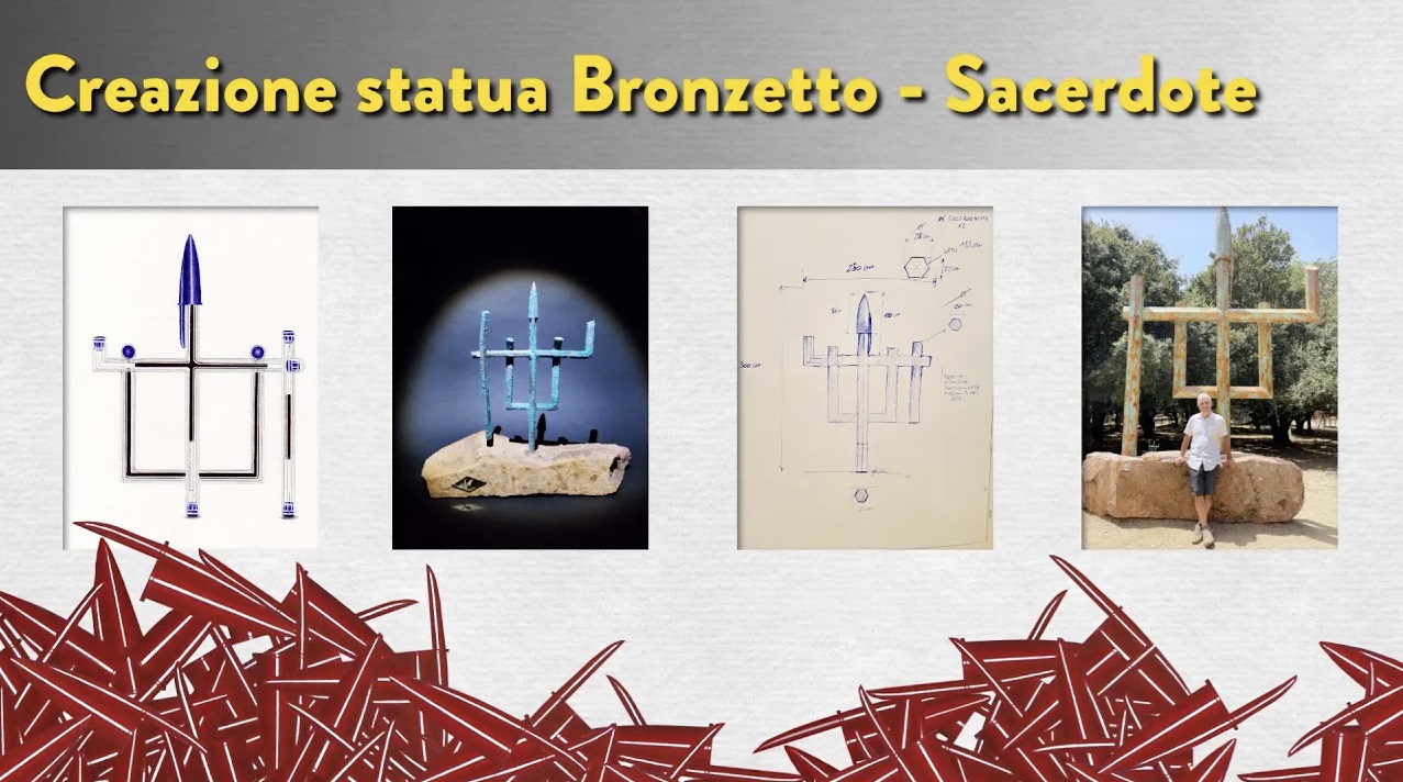 Guarda il video della creazione del Bronzetto al Bosco Selene Lanusei